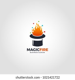 Magic Fire - Stylish Fire Logo