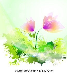 magic flower of ink spots