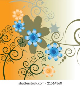 magic flowers for your text