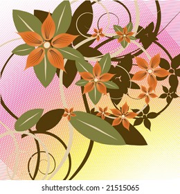 magic flowers for your text