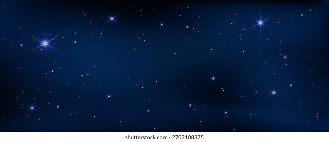 Anuncio de la galaxia mágica. Perfecto para anuncios de Web y promociones digitales.