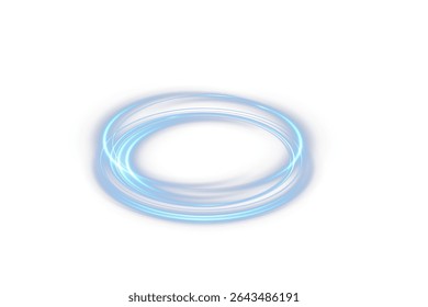 Magic Glow Vortex – Neon Light Swirl, Bright Effect, Transparent Energy Vector.PNG	