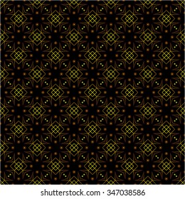 magic gold geometric seamless pattern, easily customizable color palette, use gradient, opacity masks, clipping mask, vector