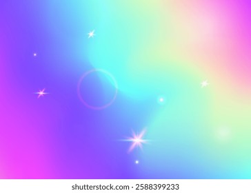 Magic Gradient. Pink Princess Invitation. Rainbow Pattern. Fairytale Magical Effect. Purple Blurred Background. Lilac Mystical Hologram. Fairy Backdrop. Candy Magic Gradient.
