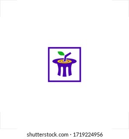 sombrero mágico lleno de jugo y diseño de paja