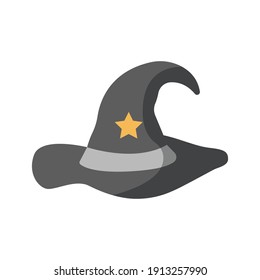 magic hat icon of color style  design vector template