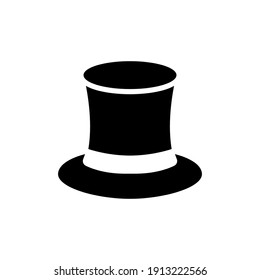 magic hat icon of glyph styledesign vector template