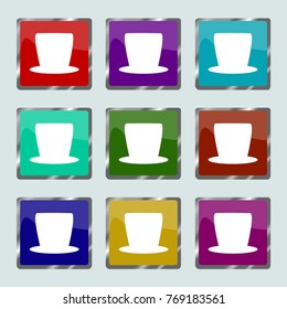 magic hat icon vector