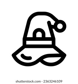 magic hat icon. vector icon for your website, mobile, presentation, and logo design.