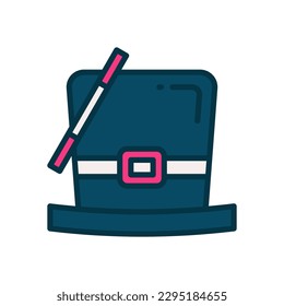 magic hat icon for your website, mobile, presentation, and logo design.