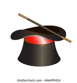magic hat illustration