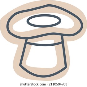 Magic hat, illustration, vector on a white background.