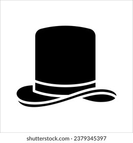 magic hat line icon design vector template vector illustration on white background