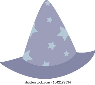 magic hat - purple vector