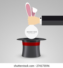 MAGIC HAT WITH RABBIT