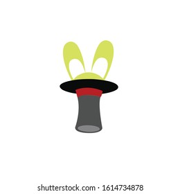 magic hat simple clip art vector illustration