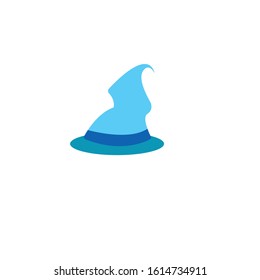 magic hat simple clip art vector illustrationn