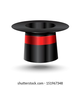 Magic hat. Vector illustration