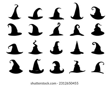 magic hat, wizard hat, witch hat for Halloween decoration