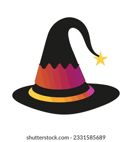 magic hat, wizard hat, witch hat for Halloween decoration