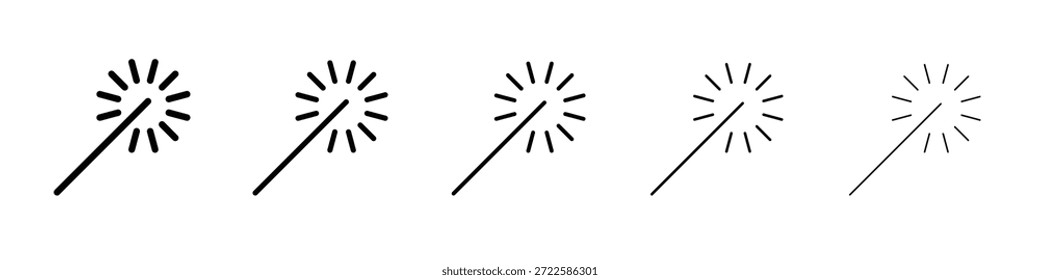 Magic icon design, logo, app, UI. Ilustração vetorial, EPS