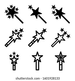 magic icon isolated sign symbol vector illustration - Collection of high quality black style vector icons
