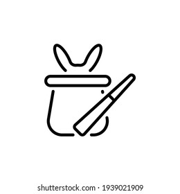 Magic icon in vector. Logotype