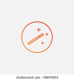 Magic icon.gradient illustration isolated vector sign symbol