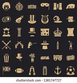 Magic icons set. Simple style of 36 magic vector icons for web for any design