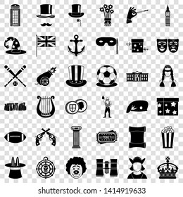 Magic icons set. Simple style of 36 magic vector icons for web for any design