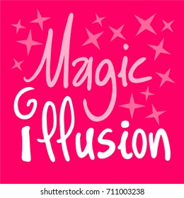 Magic illusion symbol