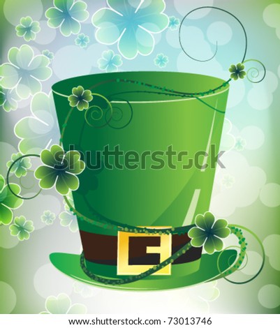 Magic ivy chokes the leprechaun hat