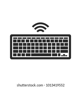 Magic Keyboard Modern Simple Vector Icon