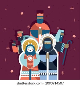 magic kings and holy family characters