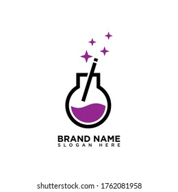 Magic Lab Logo Design Template