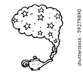 magic lamp cartoon