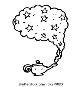 magic lamp cartoon