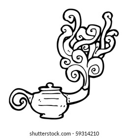 magic lamp cartoon