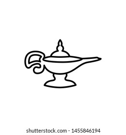 magic lamp icon design template