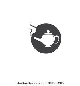 magic lamp icon vector illustration design template