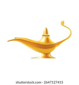 Magic Lamp illustration on white background vol 01