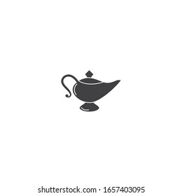 Design der magischen Vektorillustration-Logos