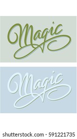 magic lettering