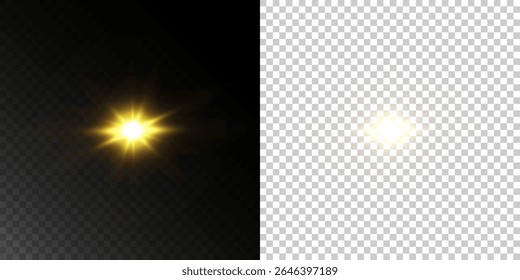 Projeção de Luz Mágica PNG com Brilho Disco, Lens Flare, e Iluminação Espumante para Fundo Festivo e Abstrato.