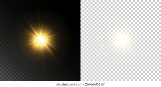 Projeção de Luz Mágica PNG com Brilho Disco, Lens Flare, e Iluminação Espumante para Fundo Festivo e Abstrato.