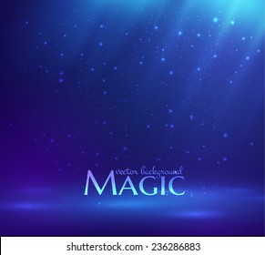 Magic light vector background. Eps10.