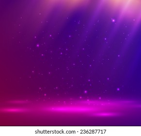 Magic Light Vector Background. Eps10.