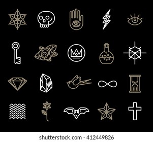 Magic Lineart Icon Set