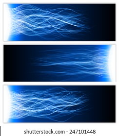 magic lines banner set