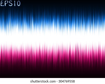 magic lines. started from center, two colors.